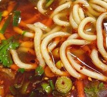 炒饸饹面