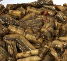 Braised Eel Scales