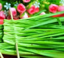 Shrimp Stir-fried with Leeks