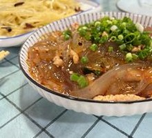 肉丝拌拉皮