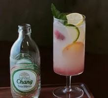 Rose Lychee Sparkling Drink