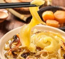 Braised Abalone and Shark Fin Rice