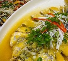 Steamed Yellow Croaker with Ginger Paste