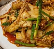 Pork Belly Stir-Fried with Kimchi