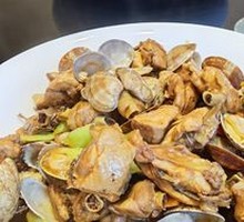Clam Stir-Fry with Chicken