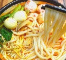 Crab Stick Noodle Soup