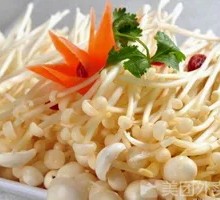 Spicy Enoki Mushrooms