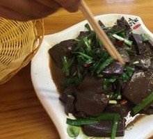 Stir-fried羊Blood
