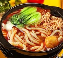 Enoki Mushroom Hot Pot Noodles