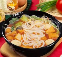 Fish Dumpling Hot Pot Rice Noodles