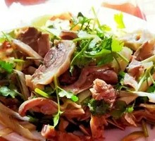 Mixed Lamb Face Salad