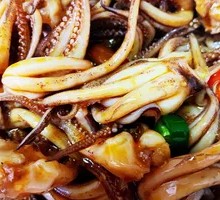 Spicy Squid Stir-fry