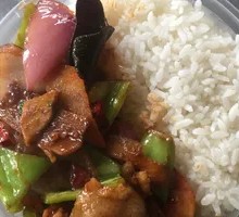Spicy Pork Fried Rice Bowl