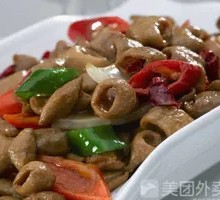 Stir-Fried Pig Intestines