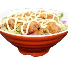 Spicy Crispy Chicken Rice Bowl