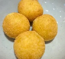 Taro and Sweet Potato Balls