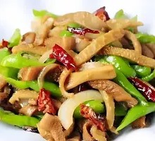 Stir-fried羊肚