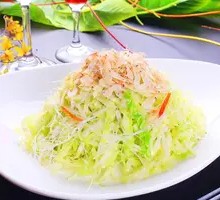 Chinese Cabbage Heart with Shrimp Paste