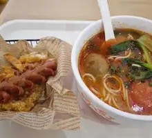 Rich Tomato Chicken Cutlet Noodles