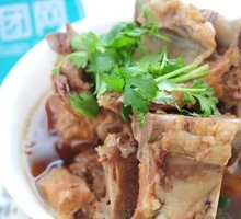 Braised Pork Ribs with Vegetables