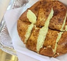 爆浆榴莲芝士饼