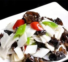 Chinese Yam and Wood Ear Mushroom