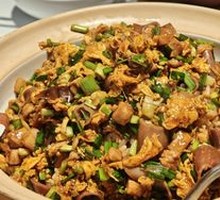 Sea Cucumber Rice Toss