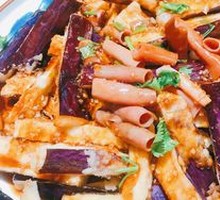 Eggplant Stewed with Sea Cucumber