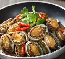 Spicy Stir-Fried Baby Abalone