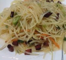 Spicy Potato Shreds Rice Bowl