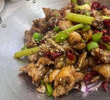 Spicy Frog Legs in Dry Pot