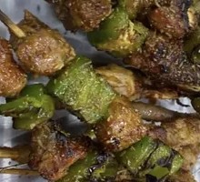 Pork Rib Skewers
