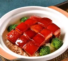 Cat Tooth Rice Braised Pork