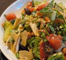 Torn Mixed Vegetables Salad