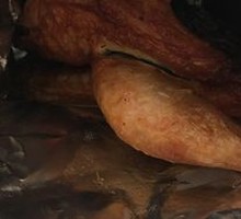 Honey-glazed扒 Chicken