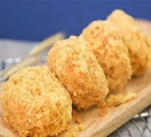 Savory Pork Floss Cake