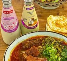 葱油烧椒拌面