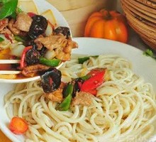 Fried Meat Noodles