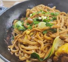 土豆豆角焖面