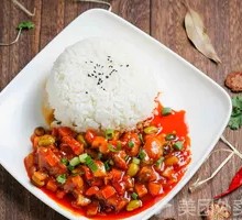 Kung Pao Chicken Rice Bowl