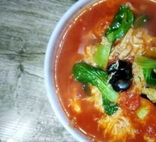 Tomato and Egg Noodle Soup