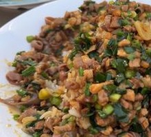 Sea Cucumber Rice Toss