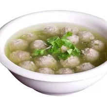 Clear Soup Meatballs