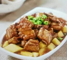 Potato Ribs and Crispy Pork Bones