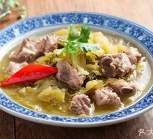 酸菜排骨