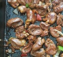 Poked Chicken Hearts
