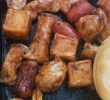 Stabbed Meatball Platter