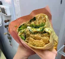 Mixed Grain Crepe with Egg