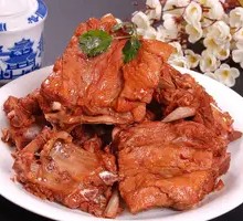 Two Pieces of Original Flavor Pork Spine