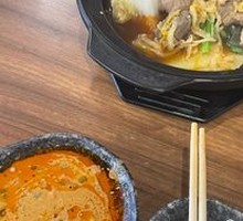 Spicy Beef Tripe and Tendon Hot Pot Rice